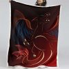 Glurak Pokemon Kunst Decke - Fleecedecke