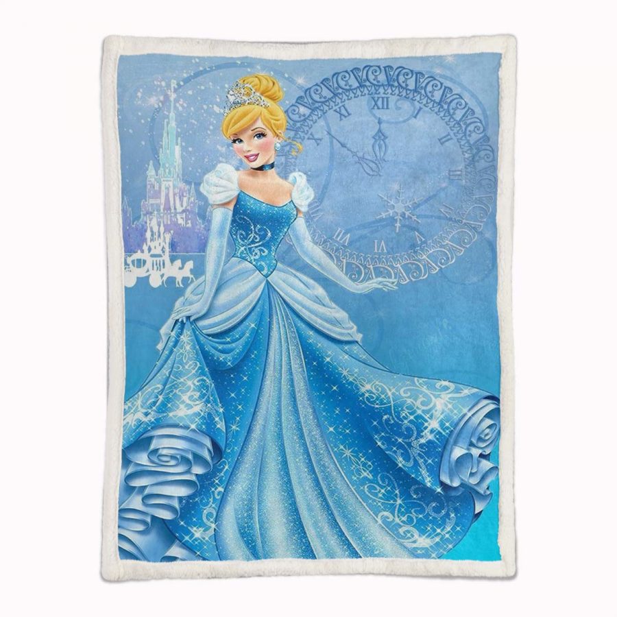 Cinderella Disney Prinzessin 03 Decke - Fleecedecke – Bild 2