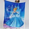 Cinderella Disney Prinzessin 05 Decke - Fleecedecke