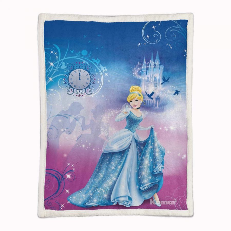 Cinderella Disney Prinzessin 07 Decke - Fleecedecke – Bild 2
