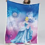 Cinderella Disney Prinzessin 07 Decke – Fleecedecke
