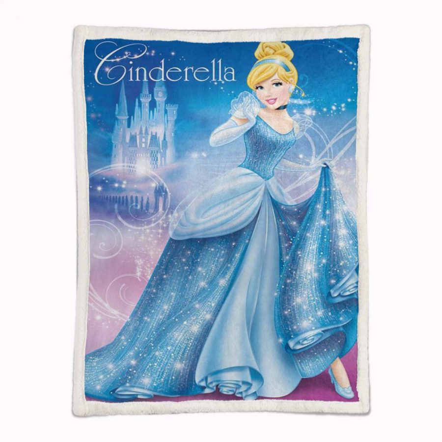 Cinderella Disney Prinzessin 08 Decke - Fleecedecke – Bild 2