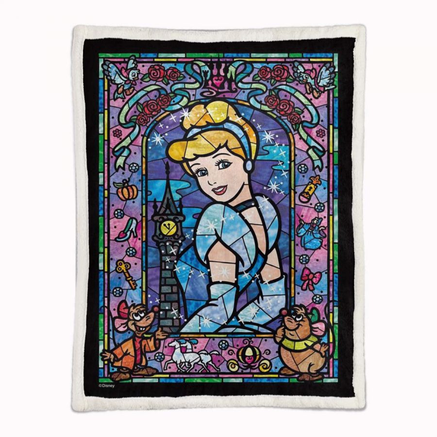 Cinderella Disney Prinzessin 10 Decke - Fleecedecke – Bild 2