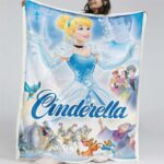 Cinderella Disney Prinzessin 11 Decke – Fleecedecke