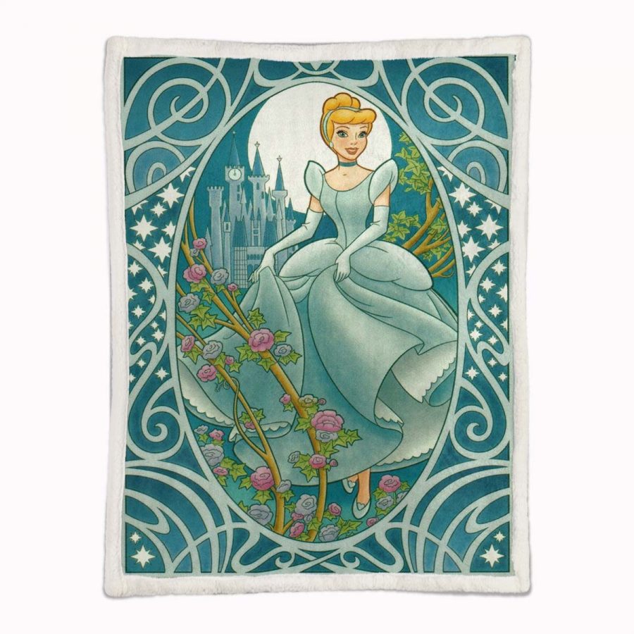 Cinderella Prinzessin Fairy Tail 02 Decke - Fleecedecke – Bild 2