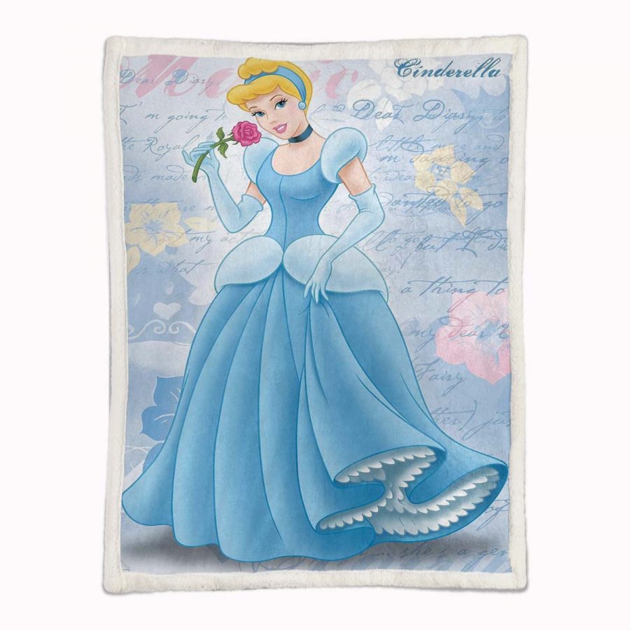 Cinderella Prinzessin Fairy Tail 03 Decke - Fleecedecke – Bild 2