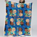 Cocomelon Alle Charaktere 02 Decke – Fleecedecke