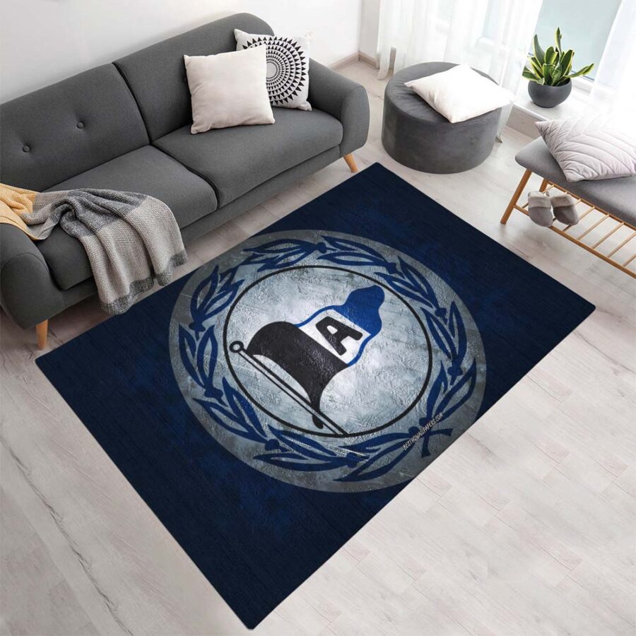 DSC Arminia Bielefeld Fc blau schwarz weiß 04 Teppich – Bild 2