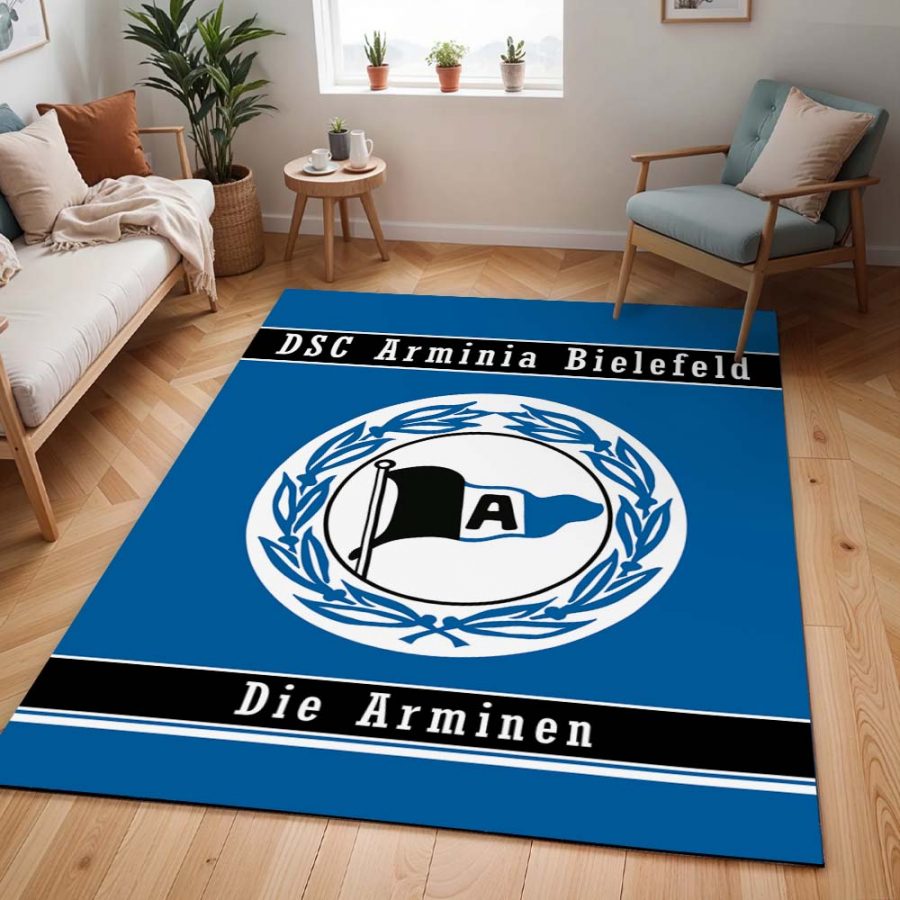 DSC Arminia Bielefeld Fc blauer Stil für Fan Teppich – Bild 2