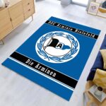 DSC Arminia Bielefeld Fc blauer Stil für Fan Teppich