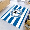 DSC Arminia Bielefeld Fc blau weißer Hintergrund 02 Teppich