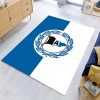 DSC Arminia Bielefeld Fc blau-weißer Hintergrund Teppich
