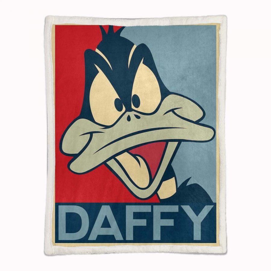 Daffy Looney Tunes 02 Decke - Fleecedecke – Bild 2