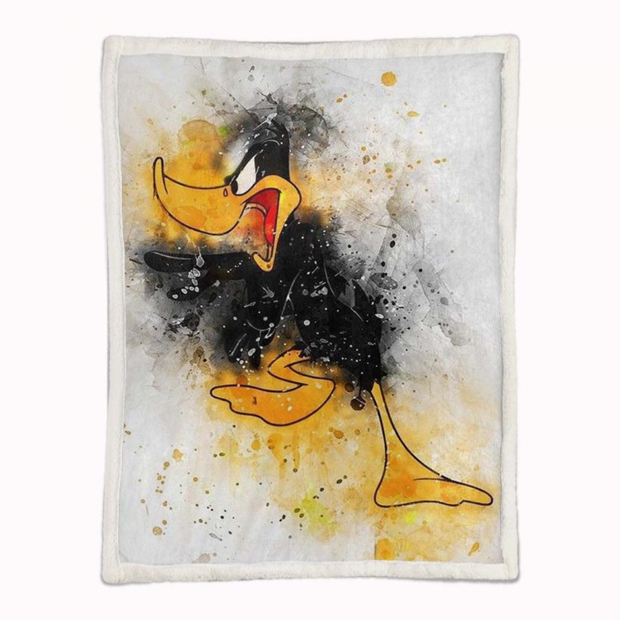 Daffy Looney Tunes 03 Decke - Fleecedecke – Bild 2