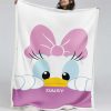Daisy Duck süß 02 Decke - Fleecedecke