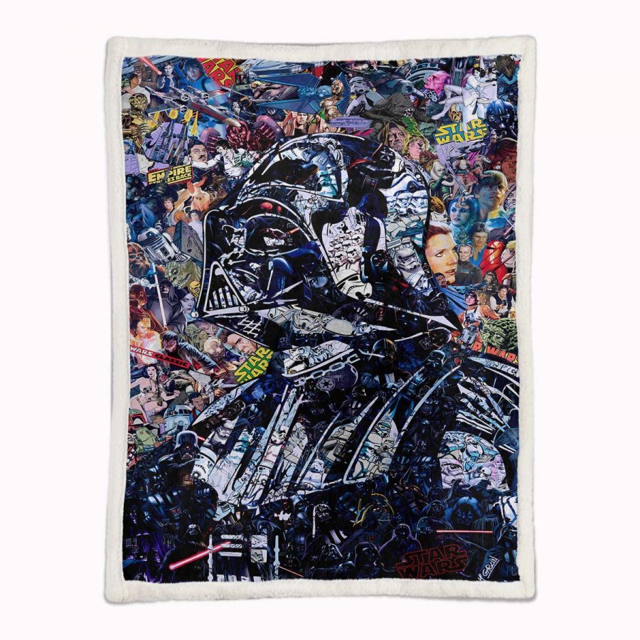 Darth Vader Kunst Star Wars Decke - Fleecedecke – Bild 2