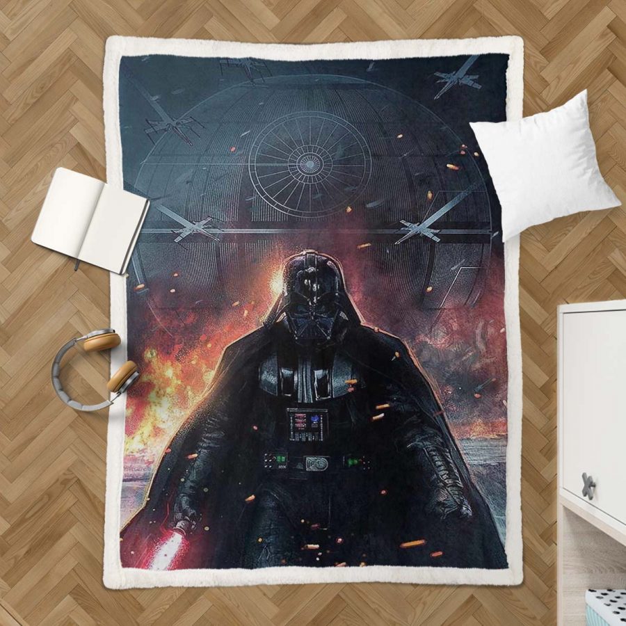Darth Vader Star Wars 04 Decke - Fleecedecke – Bild 3