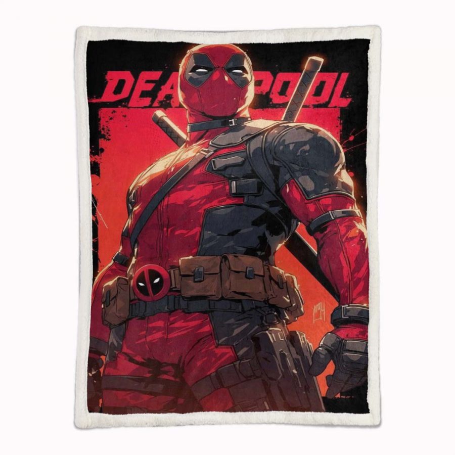 Deadpool 05 Decke - Fleecedecke – Bild 2