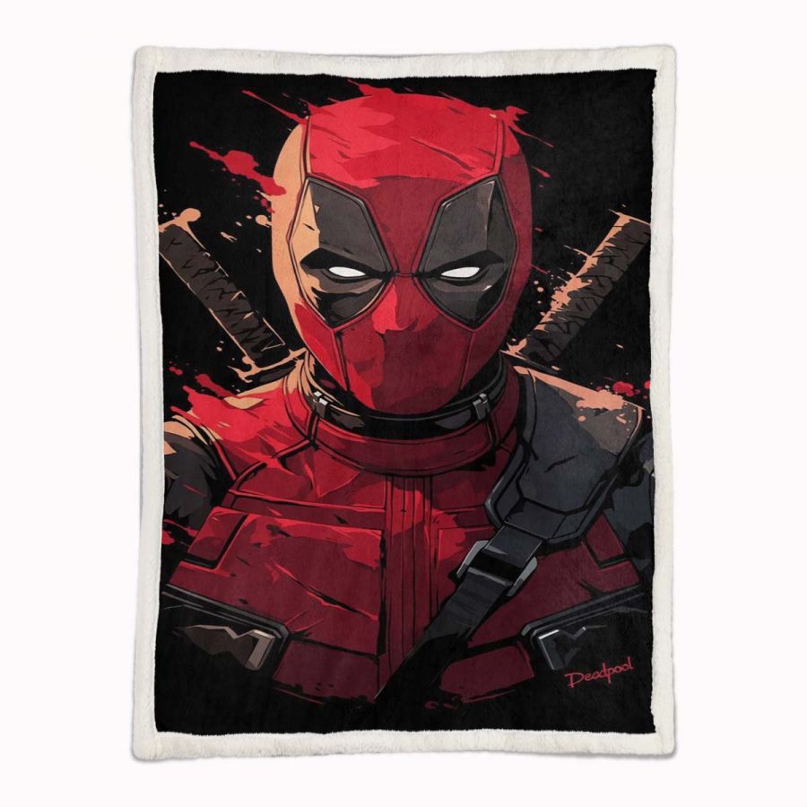 Deadpool 07 Decke - Fleecedecke – Bild 2