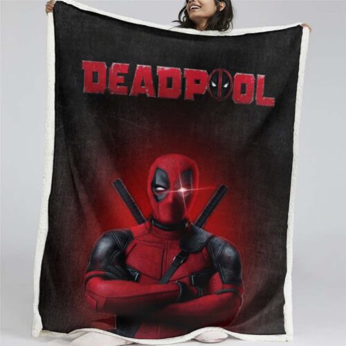 Deadpool 08 Decke - Fleecedecke
