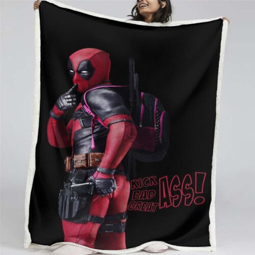 Deadpool 09 Decke - Fleecedecke