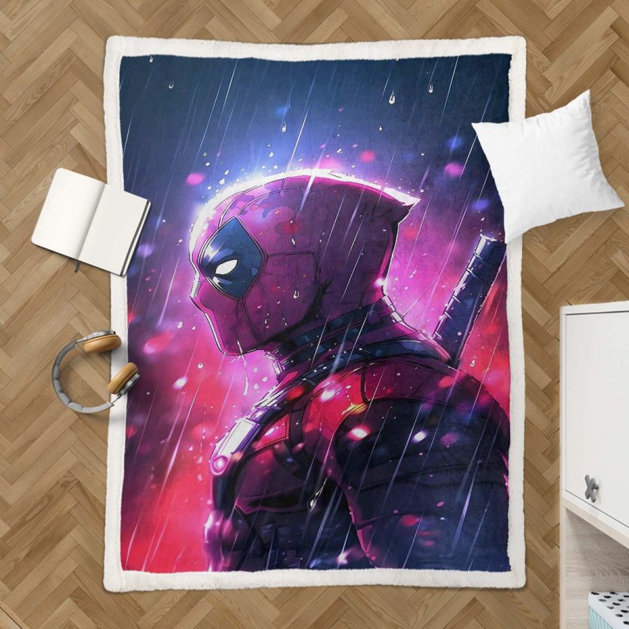 Deadpool 10 Decke - Fleecedecke – Bild 3