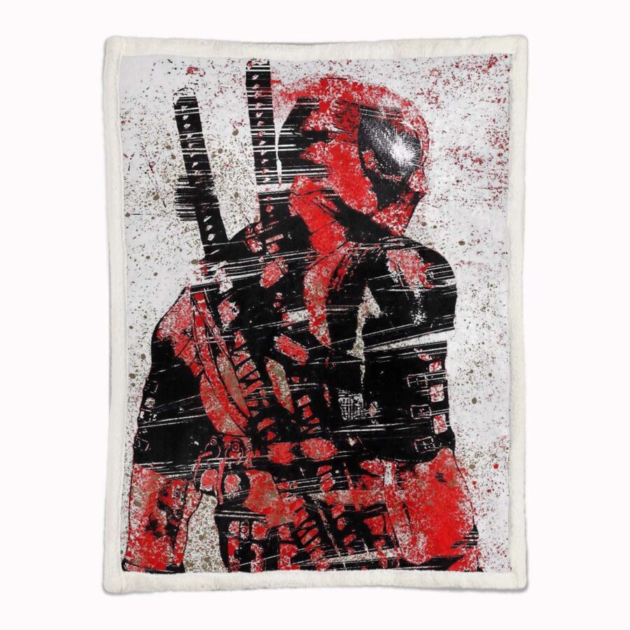 Deadpool 11 Decke - Fleecedecke – Bild 2