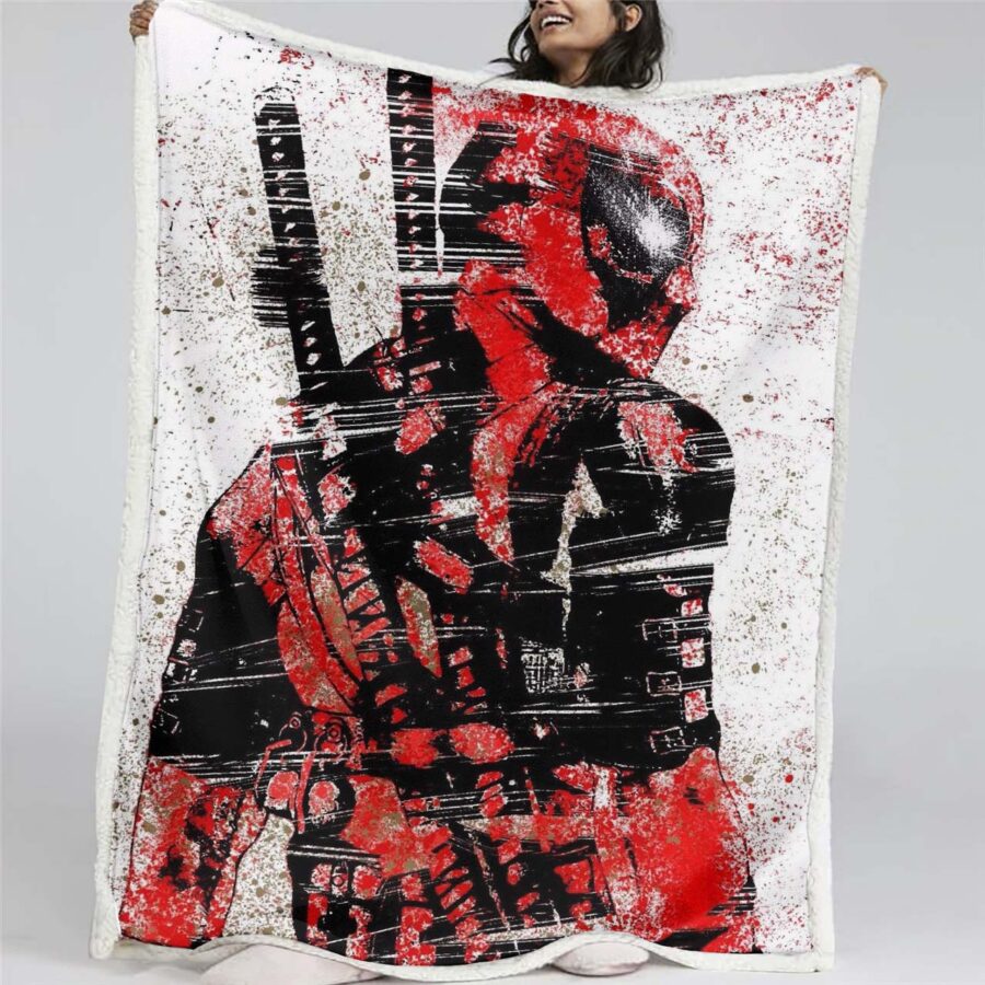 Deadpool 11 Decke - Fleecedecke