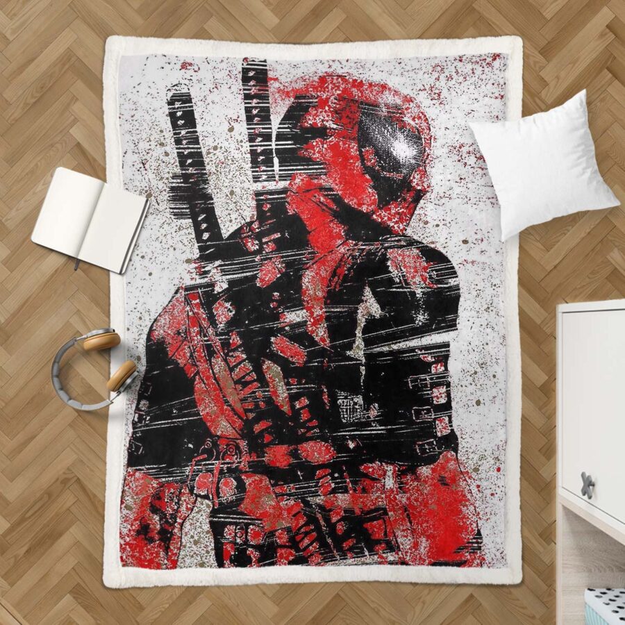 Deadpool 11 Decke - Fleecedecke – Bild 3