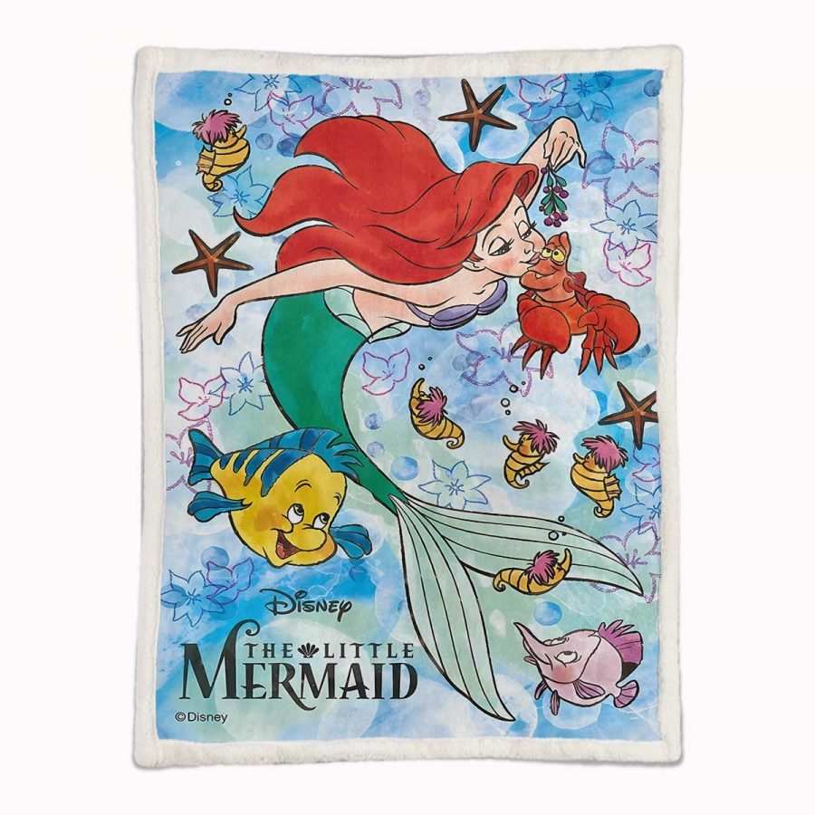 Disney Arielle, die Meerjungfrau 01 Decke - Fleecedecke – Bild 2
