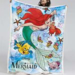 Disney Arielle, die Meerjungfrau 01 Decke – Fleecedecke