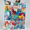 Disney Arielle, die Meerjungfrau 02 Decke - Fleecedecke