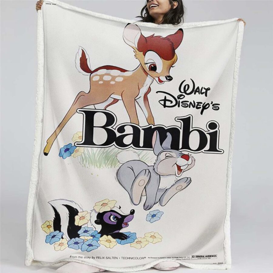 Disney Bambi Klopfer 09 Decke - Fleecedecke