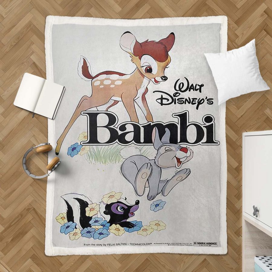 Disney Bambi Klopfer 09 Decke - Fleecedecke – Bild 3