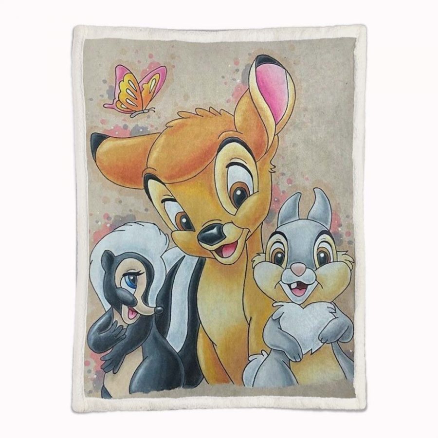 Disney Bambi Klopfer 11 Decke - Fleecedecke – Bild 2