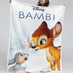 Disney Bambi Klopfer 12 Decke – Fleecedecke