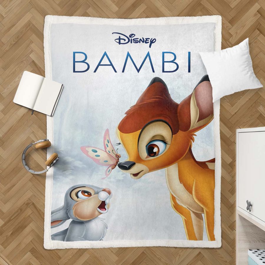 Disney Bambi Klopfer 12 Decke - Fleecedecke – Bild 3