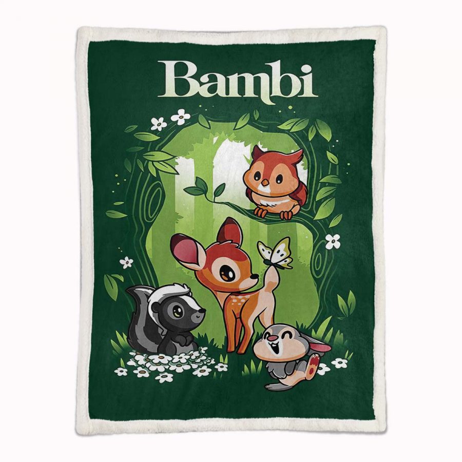 Disney Bambi Klopfer 13 Decke - Fleecedecke – Bild 2