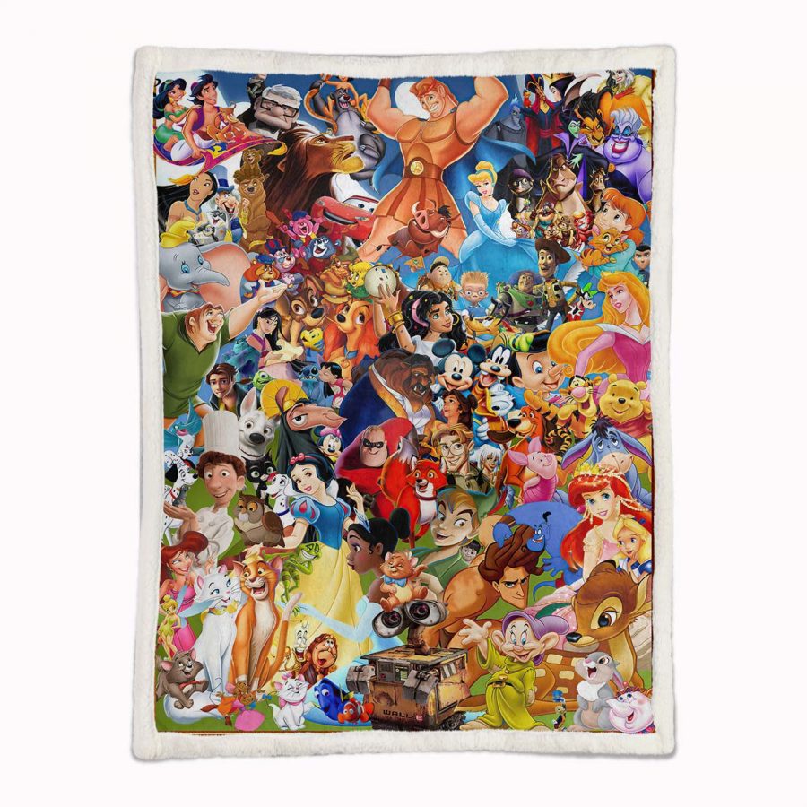 Disney Figuren 032 Decke - Fleecedecke – Bild 2