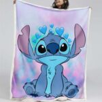 Disney Lilo und Stitch Figur 01 Decke – Fleecedecke