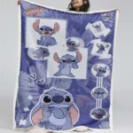 Disney Lilo und Stitch Figur 02 Decke – Fleecedecke