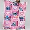Disney Lilo und Stitch Figur 05 Decke - Fleecedecke