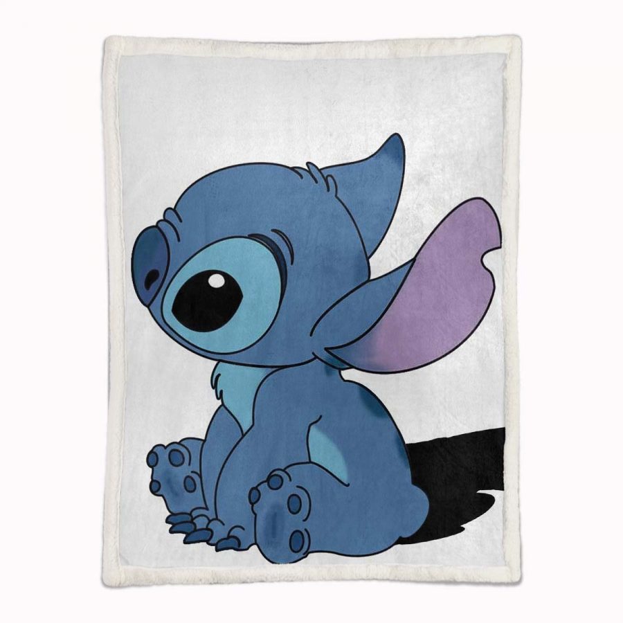 Disney Lilo und Stitch Figur 06 Decke - Fleecedecke – Bild 2