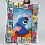 Disney Lilo und Stitch Figur 07 Decke – Fleecedecke