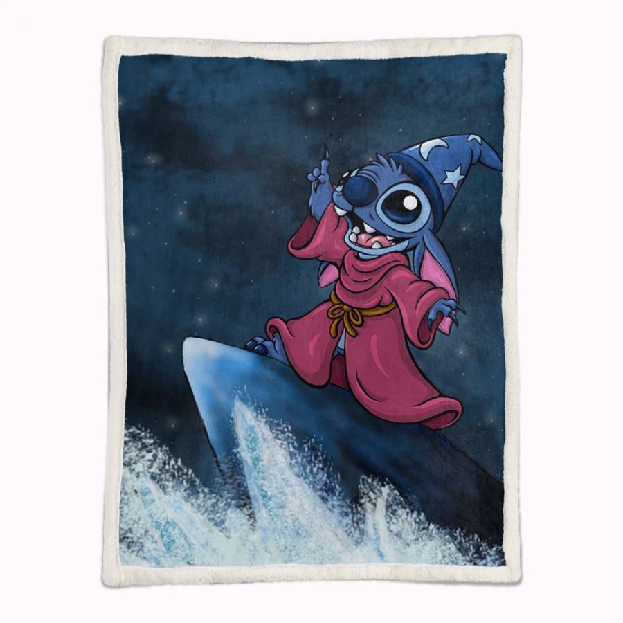 Disney Lilo und Stitch Figur 08 Decke - Fleecedecke – Bild 2