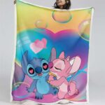Disney Lilo und Stitch Figur 11 Decke – Fleecedecke