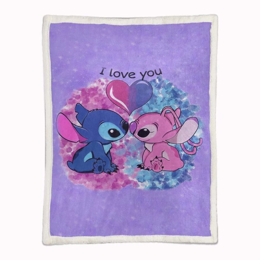 Disney Lilo und Stitch Figur 12 Decke - Fleecedecke – Bild 2