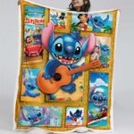 Disney Lilo und Stitch Figur 14 Decke – Fleecedecke