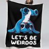 Disney Lilo und Stitch Figur Let be Weirdos Decke - Fleecedecke