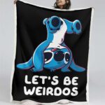 Disney Lilo und Stitch Figur Let be Weirdos Decke – Fleecedecke